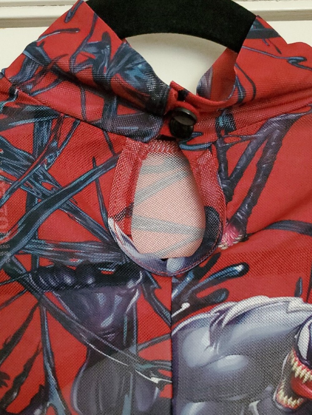 Marvel Her Universe Venom Mesh Cutout Long Sleeves Top - Picture 12 of 14